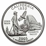 2005-S California State Quarter Gem Proof 40-Coin Roll (Silver)