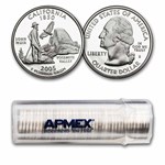 2005-S California State Quarter Gem Proof 40-Coin Roll (Silver)