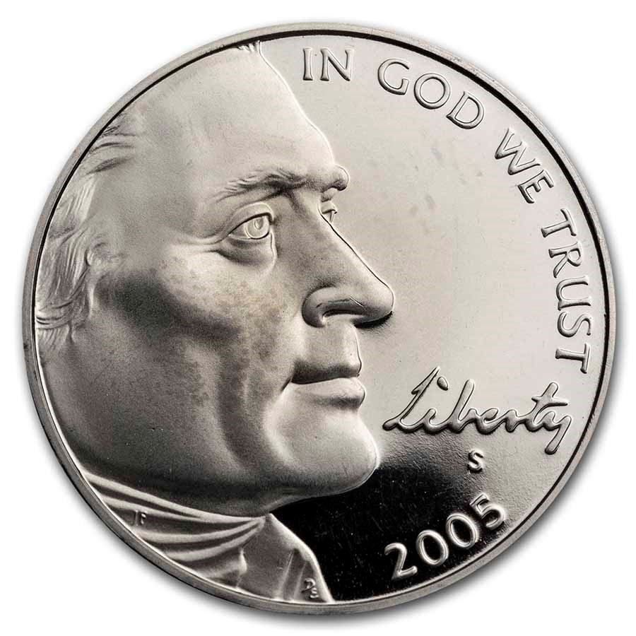 2005-S Jefferson Nickel American Bison Gem Proof