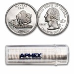 2005-S Kansas State Quarter Gem Proof 40-Coin Roll (Silver)