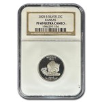 2005-S Kansas State Quarter PF-69 UCAM NGC (Silver)