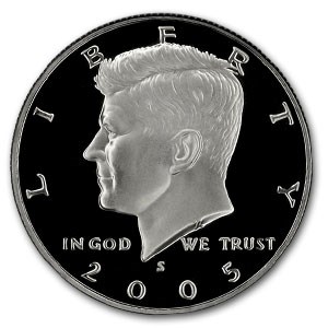 2005-S Kennedy Half Dollar Gem Proof