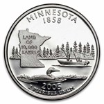 2005-S Minnesota State Quarter Gem Proof 40-Coin Roll (Silver)
