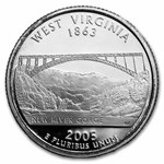 2005-S West Virginia State Quarter Gem Proof (Silver)