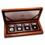 2005 South Africa 4-Coin Gold Krugerrand Star of Africa Prf Set
