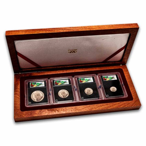 2005 South Africa 4-Coin Gold Krugerrand Star of Africa Prf Set 2005 South Africa 4-Coin Gold Krugerrand Star of Africa Prf Set