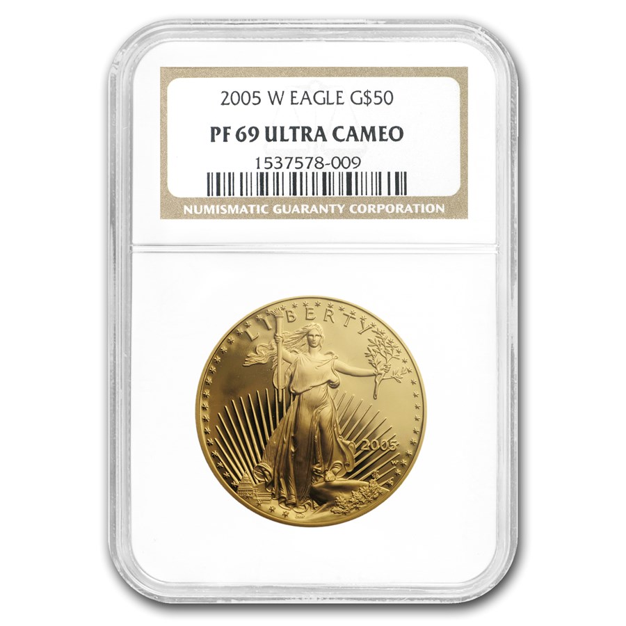 2005-W 1 oz Proof American Gold Eagle PF-69 NGC