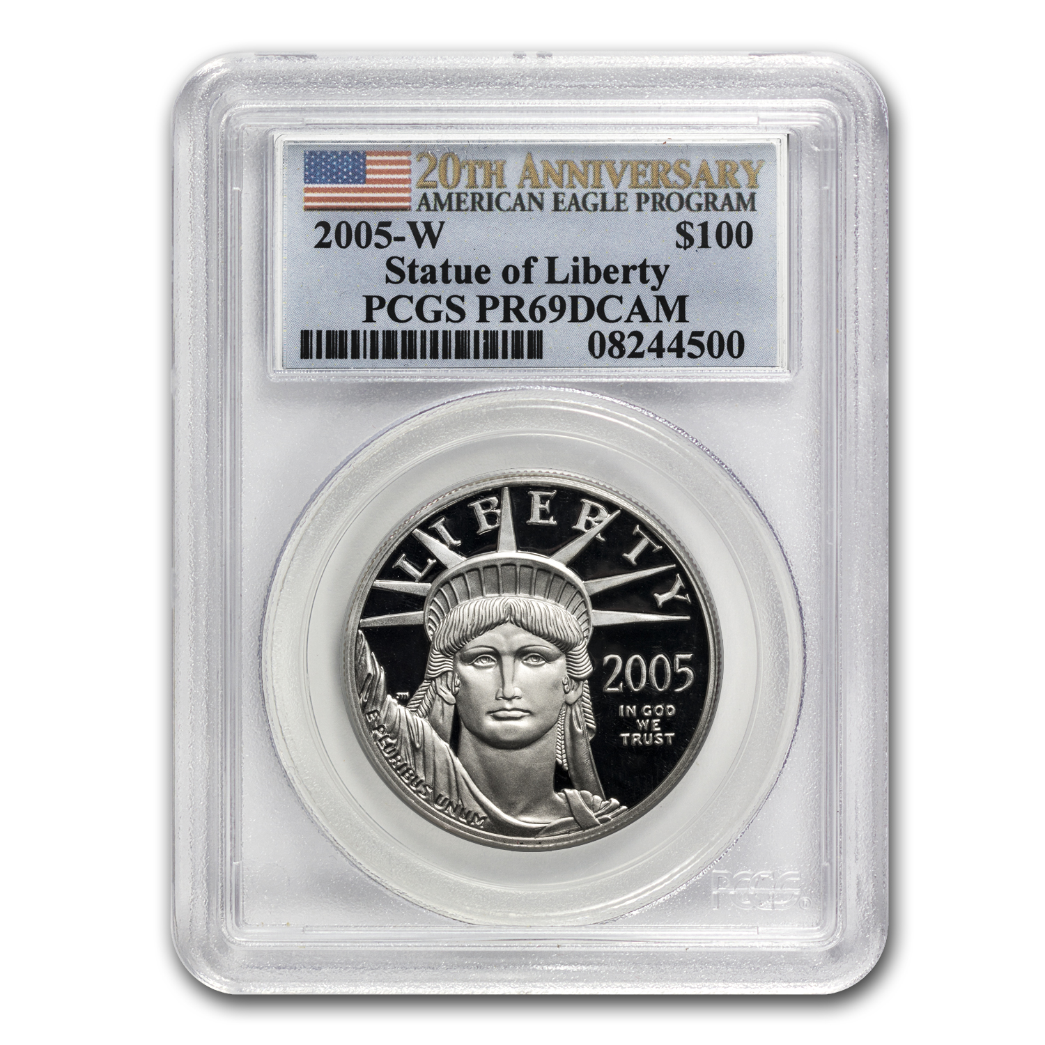 2005-W 1 oz Proof American Platinum Eagle PR-69 PCGS | eBay