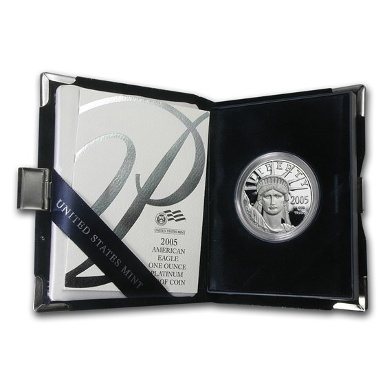 2005-W 1 oz Proof American Platinum Eagle (w/Box & COA) 2005-W 1 oz Proof American Platinum Eagle (w/Box & COA)