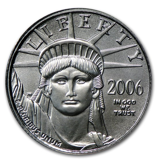 2006 1/10 oz American Platinum Eagle BU