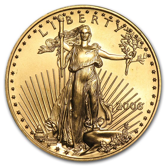 2006 1/2 oz Gold American Eagle BU 2006 1/2 oz Gold American Eagle BU