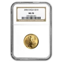2006 1/4 oz American Gold Eagle MS-70 NGC