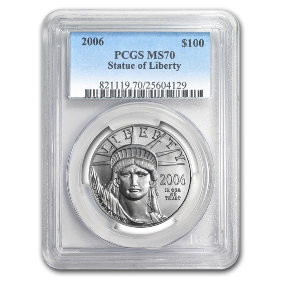 2006 1 oz American Platinum Eagle MS-70 PCGS