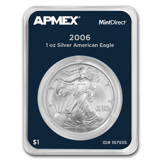 2006 1 oz Silver American Eagle (MintDirect® Single) 2006 1 oz Silver American Eagle (MintDirect® Single)