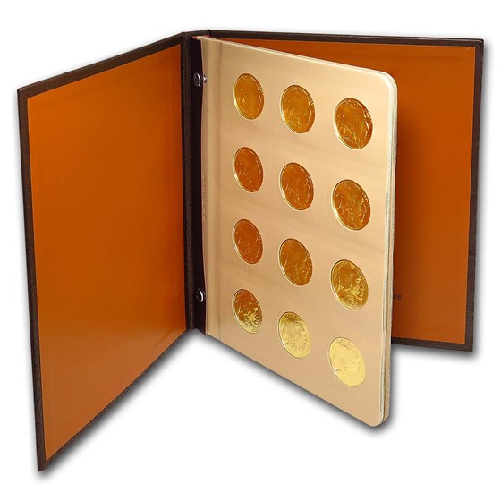 2006-2019 14-Coin 1 oz Gold Buffalo Set BU 2006-2019 14-Coin 1 oz Gold Buffalo Set BU