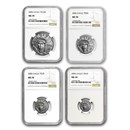 2006 4-Coin American Platinum Eagle Set MS-70 NGC