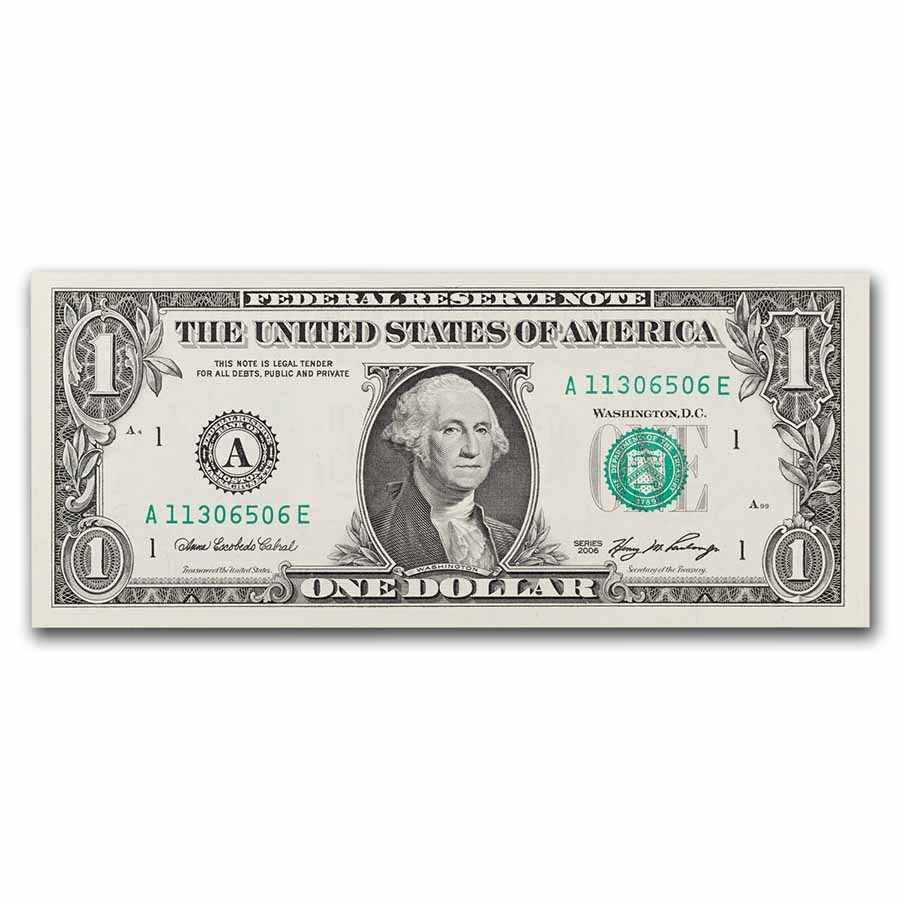 2006 (A-Boston) $1.00 FRN CU (Fr#1932-A)