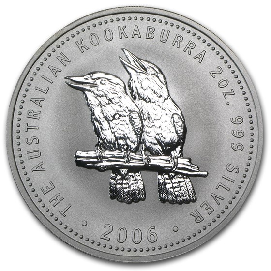 2006 Australia 2 oz Silver Kookaburra BU 2006 Australia 2 oz Silver Kookaburra BU