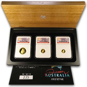 2006 Australia 3-Coin Gold Koala Set Gem Proof NGC 2006 Australia 3-Coin Gold Koala Set Gem Proof NGC