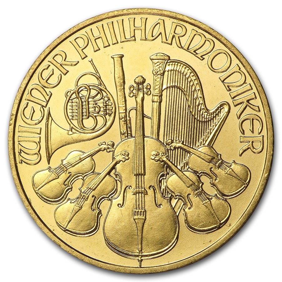 2006 Austria 1/4 oz Gold Philharmonic BU