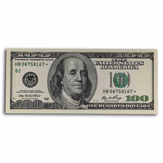 2006* (B-New York) $100 FRN AU (Fr#2180-B*) Star Note 2006* (B-New York) $100 FRN AU (Fr#2180-B*) Star Note