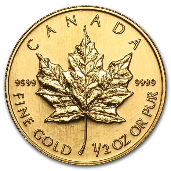 2006 Canada 1/2 oz Gold Maple Leaf BU 2006 Canada 1/2 oz Gold Maple Leaf BU