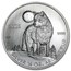 2006 Canada 1/2 oz Silver Timber Wolf Coin (Sealed)