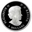 2006 Canada 1 oz Silver $5 Pink Ribbon Enamel Proof