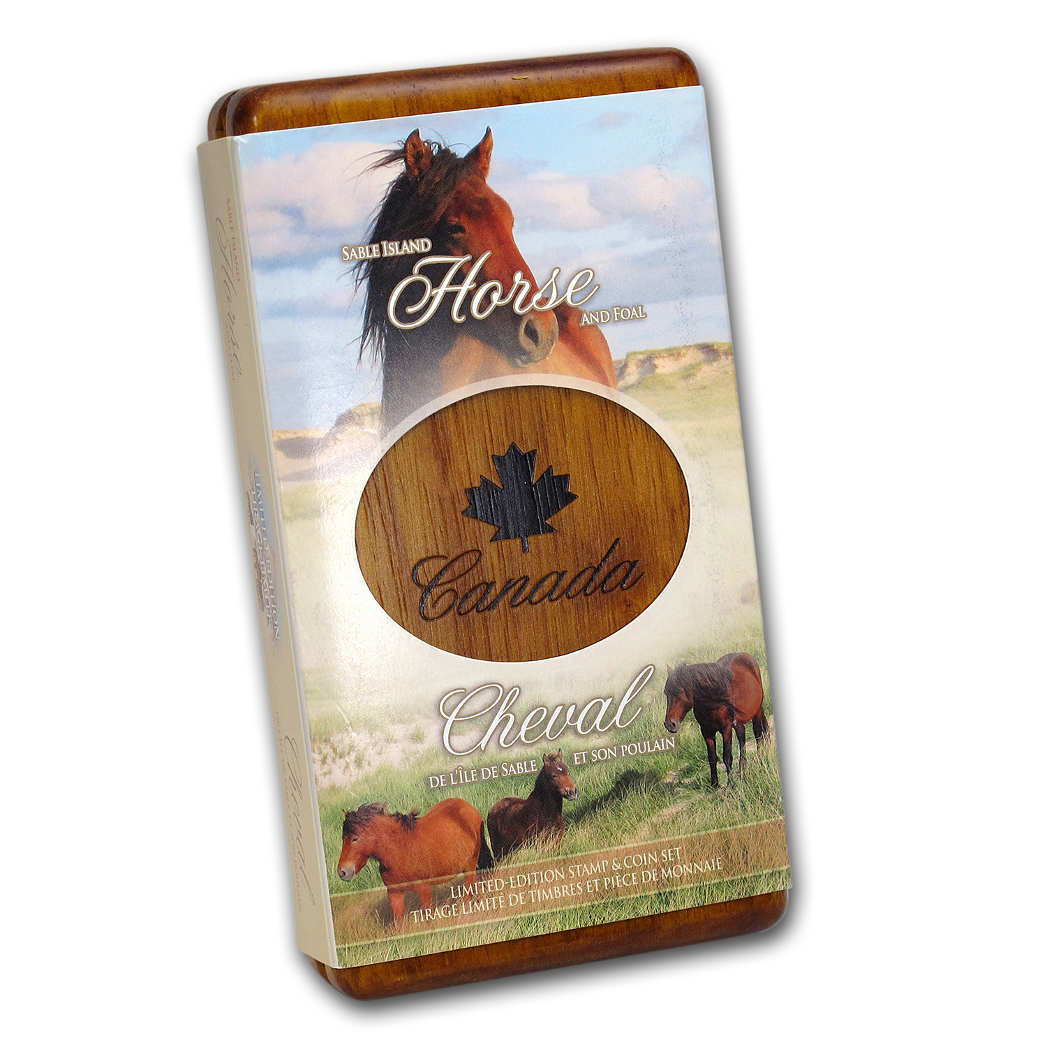 Buy 2006 Canada 1 oz Silver Sable Horse & Foal Coin & Stamp Set