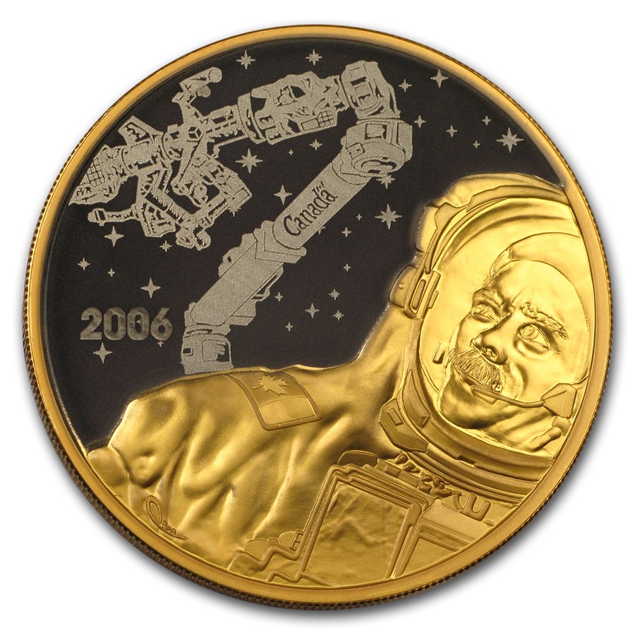 Buy 2006 Canada Gold $300 Canadarm Proof APMEX - Main Image