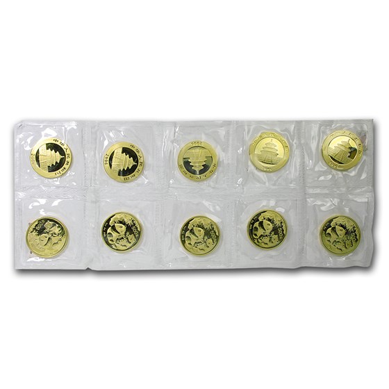 2006 China 1 oz Gold Panda BU (Sealed Sheet of 10) 2006 China 1 oz Gold Panda BU (Sealed Sheet of 10)