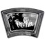 2006 China 1 oz Silver Fan Year of the Dog (w/Box & COA)