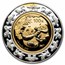 2006 China 4-Coin Gold/Silver Panda Lunar Dog Proof Set