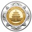 2006 China 4-Coin Gold/Silver Panda Lunar Dog Proof Set