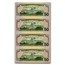 2006 (D-Cleveland) $50 FRN CU (Fr#2130-D) 4 Note Uncut Sheet
