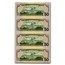 2006 (D-Cleveland) $50 FRN CU (Fr#2130-D) 4 Note Uncut Sheet