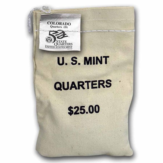 2006-D Colorado State Quarter $25 Sealed Mint Bag BU