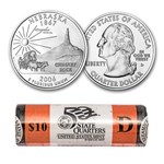 2006-D Nebraska Statehood Quarter 40-Coin Mint Wrapped Roll BU