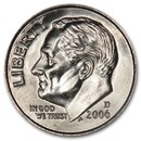 2006-D Roosevelt Dime BU