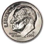 2006-D Roosevelt Dime BU