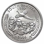 2006-D S. Dakota Statehood Quarter 40 Coin Mint Wrapped Roll BU