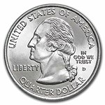 2006-D S. Dakota Statehood Quarter 40 Coin Mint Wrapped Roll BU