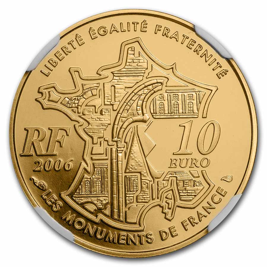 完璧すぎるが故三度も Gold France 2006 Buy 10  Euro コレクション