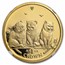 2006 Isle of Man 1 oz Gold Exotic Shorthair Kittens Cat MS-65 NGC