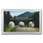 2006 Jefferson Nickel 3-Piece Set (BU & Proof)