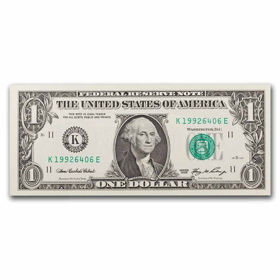 2006 (K-Dallas) $1.00 FRN CU (Fr#1933-K)