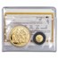 2006 Kiribati 2-Coin Gold Christmas Proof Set (AGW 1.04)