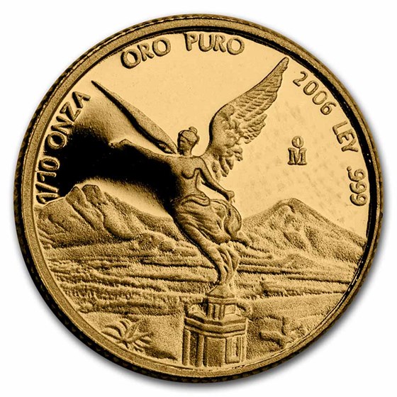 2006 Mexico 1/10 oz Proof Gold Libertad