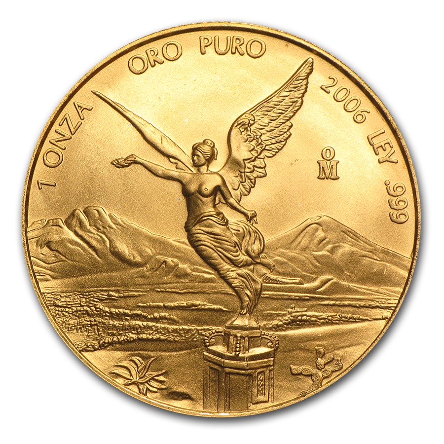 2006 Mexico 1 oz Gold Libertad BU