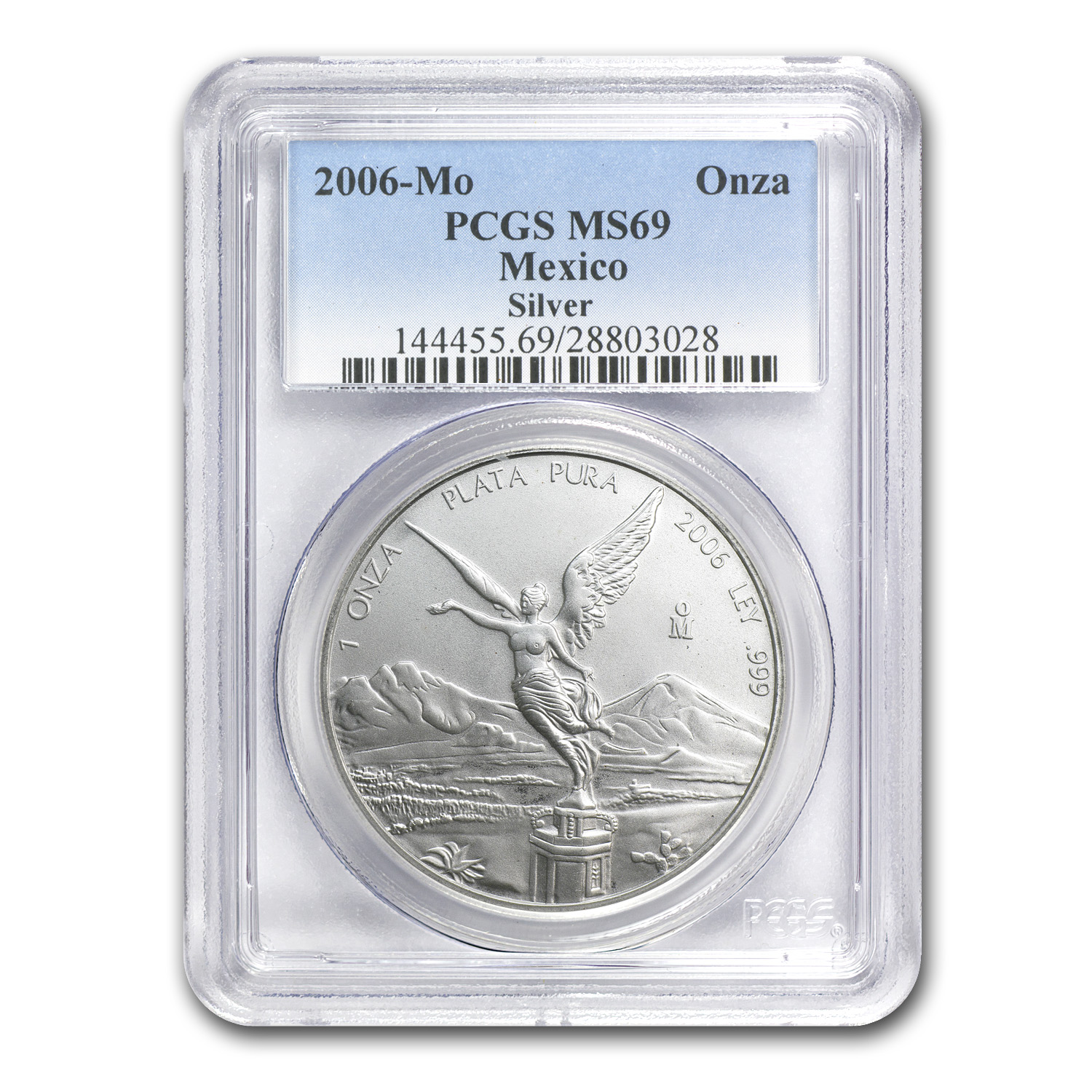 Buy 2006 Mexican 1 oz Silver Libertad MS-69 PCGS | APMEX